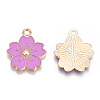 Alloy Enamel Pendants X-ENAM-S121-115H-2