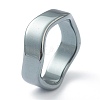 Non-magnetic Synthetic Hematite Finger Rings RJEW-H544-03B-2