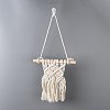 Cotton Cord Macrame Woven Wall Hanging HJEW-C010-20-3