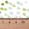 Opaque & Transparent Inside Colours 6/0 Glass Seed Beads SEED-F004-4mm-04-4