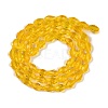 Transparent Glass Beads Strands EGLA-N013-T4mm-D04-2