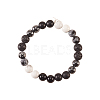 120Pcs 6 Style Natural & Synthetic Gemstone Round Beads Sets G-CJ0001-46-8