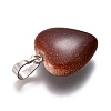 Synthetic Goldstone Pendants G-E434-09P-3