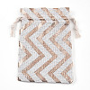 Christmas Theme Cotton Fabric Cloth Bag ABAG-H104-B22-2