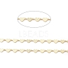 Brass Heart Link Chains CHC-M025-47G-2