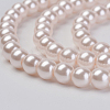 Eco-Friendly Glass Pearl Bead Strands X-HY-A008-8mm-RB091-3