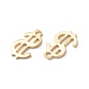 201 Stainless Steel Charms STAS-K154-19G-2