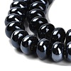 Glazed Porcelain Rondelle Beads PORC-Q001-01H-3