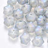 Spray Painted Glass Beads GLAA-S190-005C-01-1