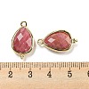 Natural Rhodonite Faceted Pendants G-M431-15G-03-3