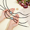2Pcs PU Leather Bolo Tie Necklaces NJEW-ME0001-22A-3
