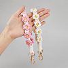 2Pcs 2 Colors Cotton Handmade Braided Wrist Lanyard Pendant Decorations KEYC-HY0001-20-4