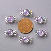 Transparent Acrylic Beads TACR-S152-03B-SS2114-3