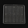 Square ABC Plastic Pegboards used for 5x5mm DIY Fuse Beads X-DIY-Q009-10-2