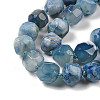 Natural Blue Cherry Blossom Agate Beads Strands G-NH0010-J02-01B-4