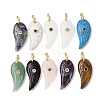 Natural & Synthetic Mixed Stone Pendants GG-CBA51ED-02G-1