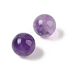 Natural Amethyst No Hole Sphere Beads G-K353-04A-03-2