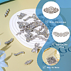 Alloy Crystal Rhinestone Spacers Bars ALRI-KS0001-01P-5