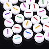 Initial Acrylic Beads X-OACR-E001-20I-1