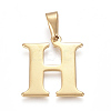 304 Stainless Steel Pendants STAS-F106-95G-H-1