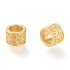 Eco-Friendly Alloy European Style Beads OPDL-H100-03G-NR-1