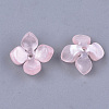 Cellulose Acetate(Resin) Bead Caps KK-S161-02B-2