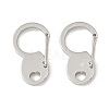 304 Stainless Steel Rock Climbing Carabiners STAS-F364-02P-02-1