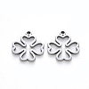 Tarnish Resistant 304 Stainless Steel Pendants STAS-N092-57-2