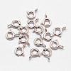 925 Sterling Silver Spring Ring Clasps STER-K167-076D-RG-1