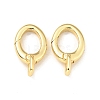 Brass Spring Gate Rings KK-G416-59G-1