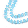 Imitation Jade Glass Beads Strands GLAA-N052-04-B01-3