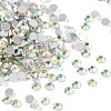 Glass Flat Back Rhinestone RGLA-C002-SS8-101-1