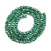 Electroplate Glass Beads Strands EGLA-A044-T2mm-B18-3