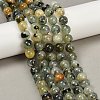 Natural Prehnite Beads Strands G-P322-48-10mm-01-6
