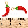 Alloy Enamel Pendants PALLOY-S032-01A-014-3