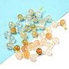 Natural Yellow Hematoid Quartz/Golden Healer Quartz Beads Strands G-H297-B17-02-2