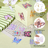 DIY Butterfly Dangle Earring Making Kit DIY-TA0006-34-12