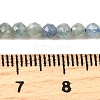 Natural Kyanite/Cyanite/Disthene Beads Strands G-G259-D04-3mm-6