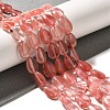 Cherry Quartz Glass Beads Strands G-I377-A02-1