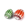 Handmade Millefiori Glass Barrel Beads LA-N002-29-2