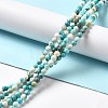 Natural Magnesite Beads Strands G-L555-02A-02-5