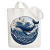 Canvas Women's Tote Bags ABAG-WH0056-002-1