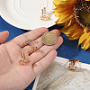 4 Pairs Alloy Cufflinks FIND-CA0011-40KCG-3