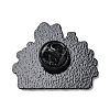 White Cat with Earth Enamel Pins JEWB-L024-02EB-02-2
