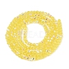 Transparent Glass Beads Strands EGLA-N028-01A-A08-3