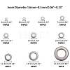 Stainless Steel Flat Washers AJEW-UN0001-007P-5