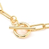 304 Stainless Steel Paperclip Chain Bracelets X-BJEW-JB05514-2