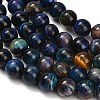 Natural Tiger Eye Beads Strands LS-G-F591-18-10mm-09-3