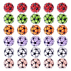 30Pcs Sport Theme Resin Rhinestone Beads RESI-TA0003-96B-3