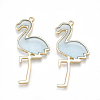 Epoxy Resin Pendants PALLOY-T056-43A-1